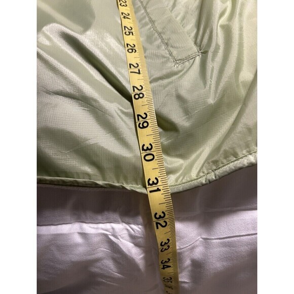 Reversible Lime Nylon/cream Fleece Plus Size 4X Jacket - Picture 10 of 10